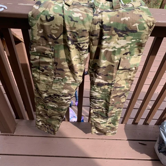Camo Cargo Pants Army - Picture 4 of 7